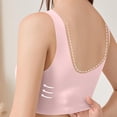 thumbnail image 4 of Lixiuxyad High Support Sports Bras Women's Comfortable And Transparent Shoulder Strap Cordless Backless Spongeless With Convertible Shoulder Straps, 4 of 5