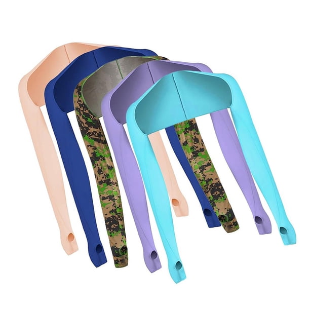 Greeniant 5 piezas mangas de brazo de refrigeración brazos que cubren la manga envoltura de mano chales protectores protección solar chal de golf Golf Tipo 2 Greeniant OD014823-02