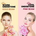 thumbnail image 3 of MARS Illuminating Highlighter Makeup Base Primer - 45 ml (PINK BEAM-02), 3 of 5