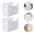 thumbnail image 2 of FUEENIRVA Book Organizers, White, Plastic, Multi-Functional, 2Pcs, 2 of 6