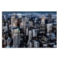 thumbnail image 3 of 21" x 14" Downtown at Night by Hannes Cmarits - Print on Canvas Fabric White, 3 of 3