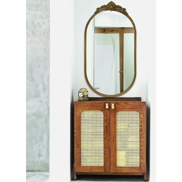 Mirrorize Canada 20x38 Gold Asymmetrical Mirror