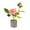 D, variant on Potted plant*1 Clearance! Two Small Bonsai Living Room Decoration Desk Desk Home Simulation Flower Decoration