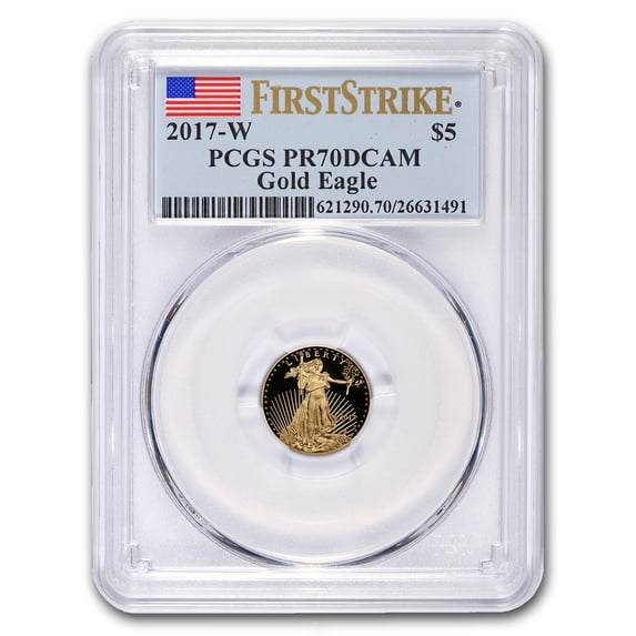 2017-W 1/10 oz Proof American Gold Eagle Coin PR-70 PCGS (FS)