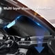 thumbnail image 4 of Protector solar universal para parabrisas de coche - Silvers Thermal Insulation Anillo plegable protector solar para SUV y sedán, 145x80cm, 4 of 9