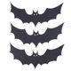 thumbnail image 4 of 20 Unids Holiday Paper Halloween Paper Bats Cupcake Picks Canape Food Sticks Party Accesorios de La Hornada Negro, 4 of 9