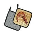 thumbnail image 2 of Carolines Treasures 8161PTHD Shrimp Pair of Pot Holders , 7.5HX7.5W, multicolor, 2 of 2