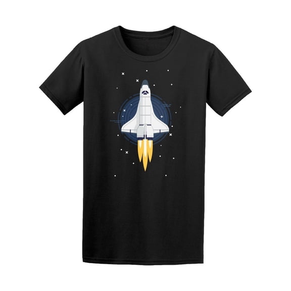 Orbital Spacecraft Outer Space Tee Men's -Image by Shutterstock