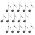 thumbnail image 4 of 20pcs Alliage Note Musicale Charmes Argent Bricolage Bijoux Collier Pendentifs Decoration, 4 of 8