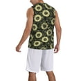 thumbnail image 2 of Sikiie Sunflowers Basketball Jersey Reversible Men's Mesh Athletic Sports Shirts Training Practice S-4XLXX-Large, 2 of 6