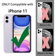 thumbnail image 2 of Phone Case Compatible for iPhone 11 Case, Clear Back Cover Bumper Cases for iPhone 11 6.1-Inch, Black, 2 of 5