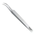 thumbnail image 3 of 3 Pcs Kit of Eyelash Extension Tweezers In Silver Magnetic Kit - Made In Surgical Stainless Steel, 3 of 5