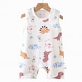 thumbnail image 4 of kpoplk Newborn Boy Girl Clothes,Newborn Onesies,Kid's Summer Jumpsuit Boys Girls Baby Botton Short Sleeve Round Neck Cute Solid Shorts Rompers Size 0-6 Months,Brick Red, 4 of 4