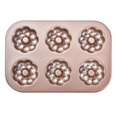 thumbnail image 3 of Birdeem 6 Piece Cake Baking Pan Household Baking Donut Kitchen Baking Non-Stick Baking Pan, 3 of 10