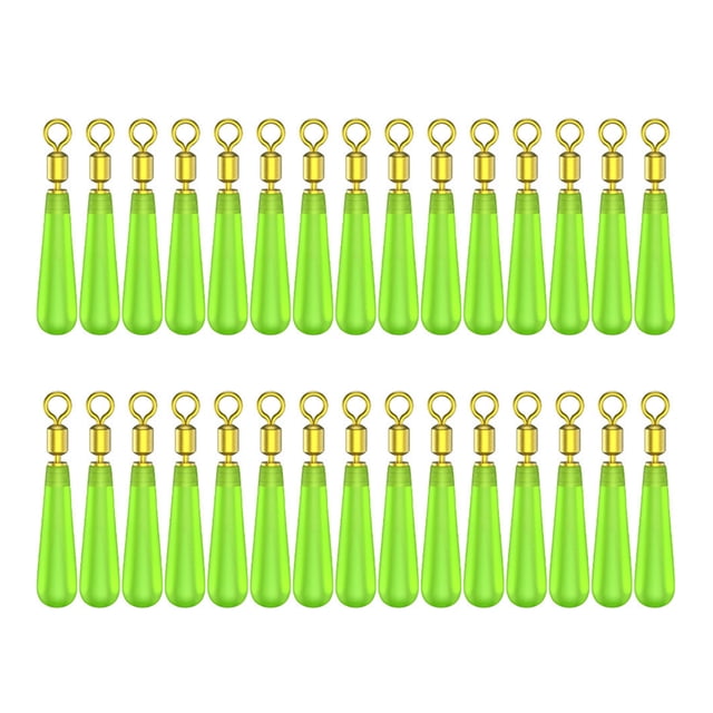 Flotador Corcho Ndcxsfigh Pesca Asiento Antinudos Silicona Accesorios Pesca mediano 30 Uds