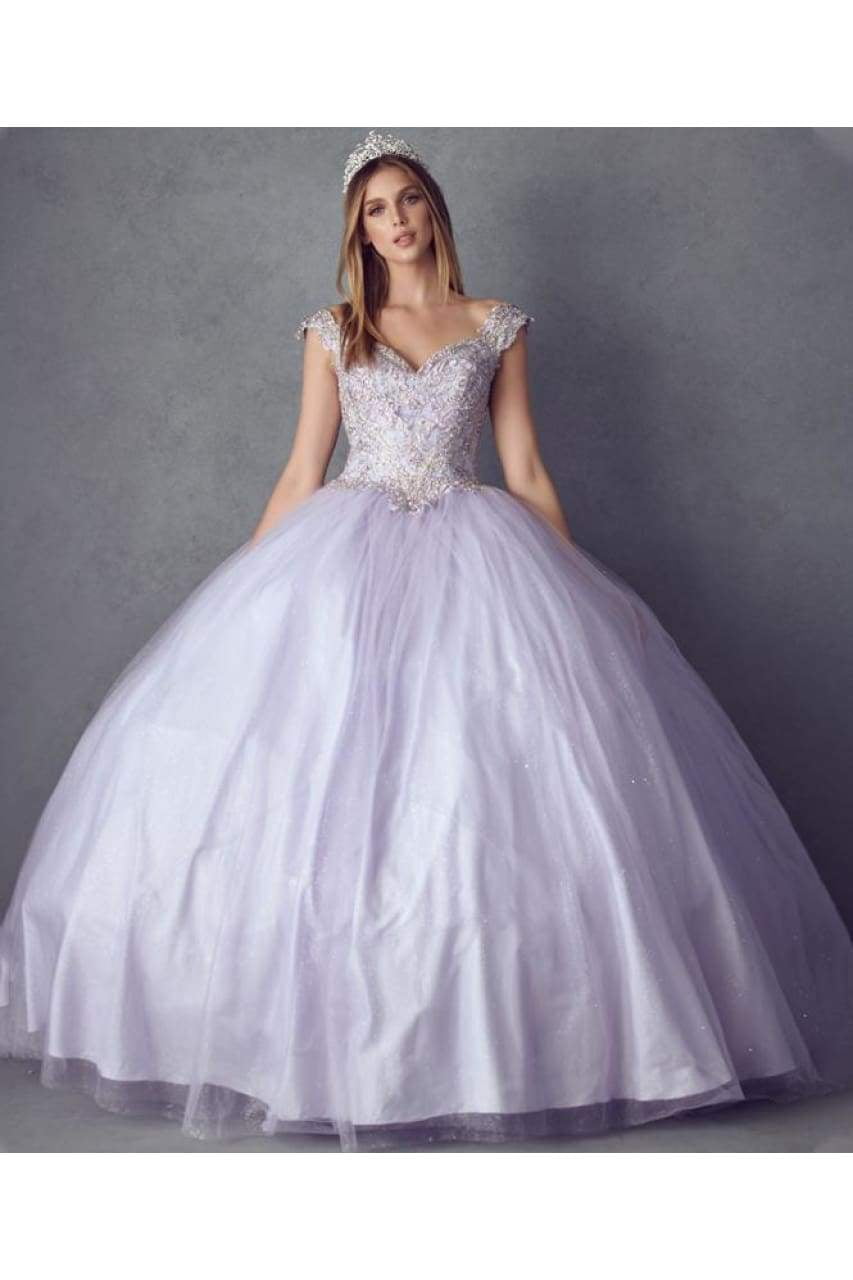 Embellished Quinceanera Ball Formal Gown
