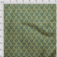 thumbnail image 3 of oneOone Polyester Lycra Fabric Damask & Floral Block Print Sewing Fabric BTY 56 Inch Wide, 3 of 4