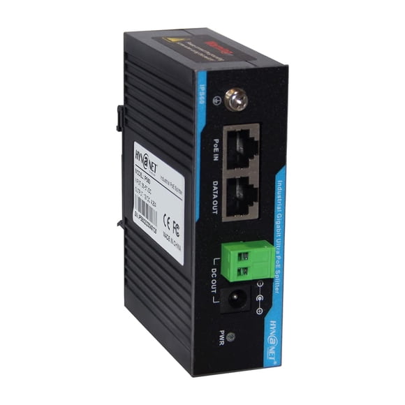 Divisor PoE++ HYN @NET Industrial DIN Rail 60 W 12 V/4,25 A