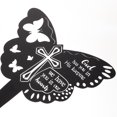 thumbnail image 3 of Outdoor Grave Marker Memorial Stake with Metal Bow Tie Design, Cemetery Flower Sign for Garden Decoration, 3 of 6