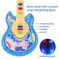 thumbnail image 5 of 1 Set Kids Guitar Kids Microphone with Stand Toddler Microphone Kids Guitar for Boys and Grils Children's Bass Guitar Speaker Microphone Set, 5 of 7