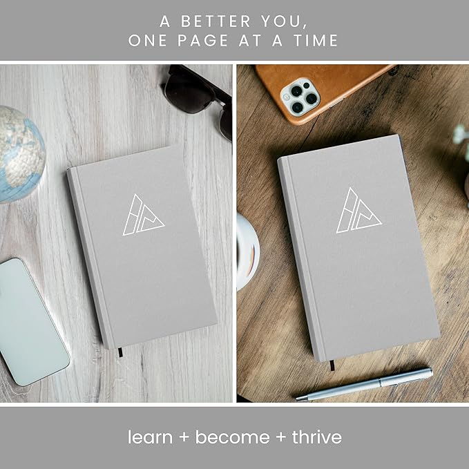 Daily Journal for Men - Gratitude Journal Notebook - Reflection Journal for Mindfulness