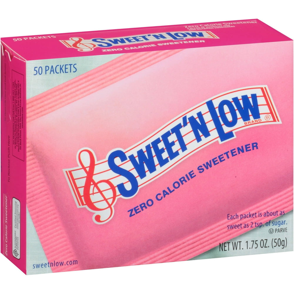 Cumberland Packing Sweet N Low Sweetener, 50 ea