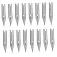 thumbnail image 6 of KONTONTY  40 Pcs Replacement Nibs for Fountain Pens Spare Calligraphy Student Silver, 6 of 8