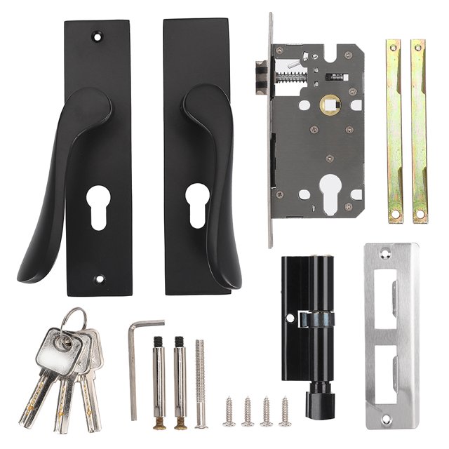 Cerradura De Puerta De Material De Aleación De Aluminio, Cerradura De Puerta De Palanca, Exquisito Apartamento De Hotel Para Sala De Estar Para El Hogar, Cocina, Seguridad En El