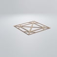 thumbnail image 3 of Ekena Millwork 23 3/8"W x 23 3/8"H x 1/4"T Large Buxton Decorative Fretwork Wood Wall Panels, Birch, 3 of 15