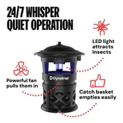 DynaTrap 1/2 Acre Outdoor Insect Trap - Black
