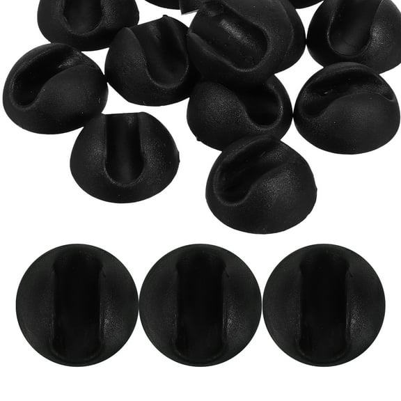 12 Pcs Floor Protectors for Chairs Leg Pads Screws Tip Black