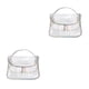 thumbnail image 2 of Advancent Bolsa de cosméticos con diseño de mármol, bolsa de transporte multiusos, bolsas de aseo, organizador de maquillaje para el cuidado Personal de Type1 NO1 Advancent CBP252064, 2 of 5