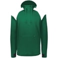 thumbnail image 3 of Holloway Sportswear 3XL Limitless 1/4 Zip Hoodie Dark Green/White 222584, 3 of 5