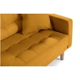 thumbnail image 4 of Sofá Cama De Lino Mostaza Modelo Encore, 4 of 8