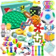thumbnail image 1 of Juego de juguetes Fidget sensoriales, 54 piezas, alivia el e Grennf Grennf, 1 of 2