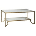 thumbnail image 3 of Uttermost Katina Traditional Metal and Glass Coffee Table in Antiqued Gold, 3 of 6