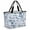 White Dark Blue, variant on Coastal Nautical Beach Bag for Women, Large Breathable Mesh Beach Tote Bag, Summer Ocean Sea Navy Blue Plaid Checkered Sandproof Lightweight Travel Bags for Vacation Picnic Swimming Pool