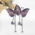 thumbnail image 4 of D-GROEE Hair Clip Realistic Butterflies Luxury Dream Tassel Beads Spring Clip Fix Hair Non-Slip Stable Back Head Hair Clip Hair Accessories, 4 of 8