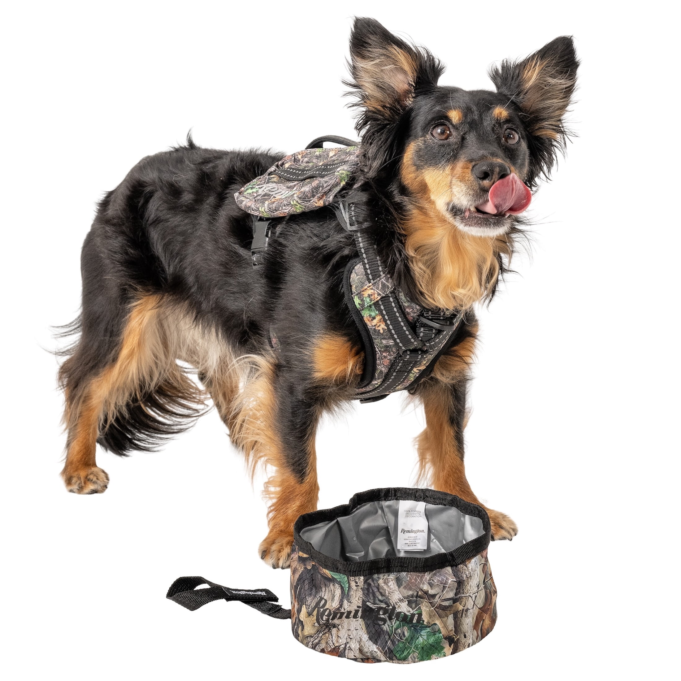 Remington Packable Travel Dog Bowl, Camo