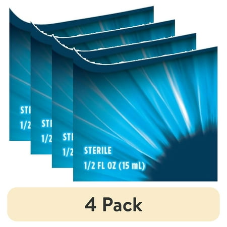 (4 pack) Bausch + Lomb Muro 128 Solution 5% 15 ML Each