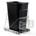thumbnail image 2 of Adjustable Pull Out Under Cabinet Trash Can Rack Fit 7-11Gal Removable Basket for Kitchen Sink, 2 of 5