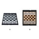 thumbnail image 4 of Ounissouiy Juego de ajedrez ligero impermeable piezas de juego de ajedrez juguetes de inteligencia tablero de ajedrez juguete educativo portátil Juegos de cartas Blanco negro Ounissouiy FN011772-01, 4 of 6