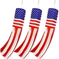 thumbnail image 1 of Windsock, bandera americana, 100 x 15 cm, material de poliéster, 1 of 3