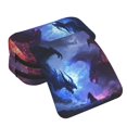 thumbnail image 4 of Disketp Red And Blue Fire Dragon Estuche de Lápices de Doble Capa con Tapa Abatible y Cremallera, Organizador Escolar para Adolescentes y Adultos, 4 of 7
