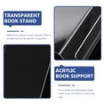thumbnail image 4 of Shisuyan Présentoir à Livres en Acrylique Transparent Support de Magazines Multi-Fonction, 4 of 9