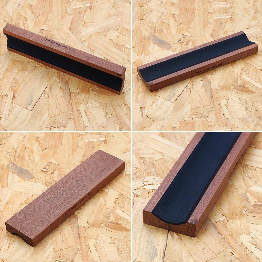 CEORPER Wood Long Neck Support Stand Bass Acoustic Guitar Caul Neck Rest Accessory
