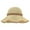 Beige, variant on Women's Straw Sun Hat Wide Brim Boater Hat For Outdoor Beach Summer Fishing Gardening Breathable Lightweight