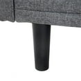 thumbnail image 6 of 70.4" Folding Futon Sofa Bed Convertible Sectional Sleeper Couch(Gray), 6 of 7