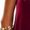Wine Red, variant on Women 2 Piece Lace Halter Neck Crop Top and Midi Skirt Set Summer Vacation Going Out Outfits Black XS