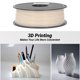 thumbnail image 4 of Consumible de impresión 3D PLA resistente al agua fotocromático rojo resistente a la intemperie resistencia mecánica PLA consumible de impresión 3D 175 mm para ANGGREK Otros, 4 of 8